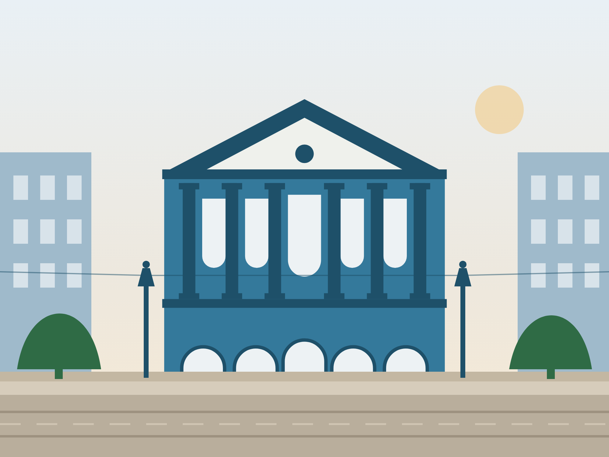 Das Hauptgebäude der Universität Wien am Schottentor