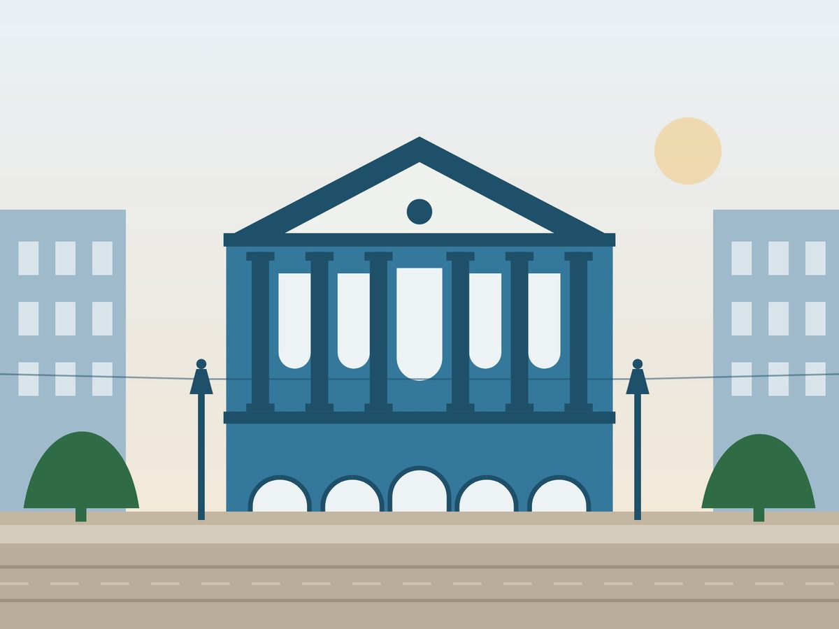 Das Hauptgebäude der Universität Wien am Schottentor